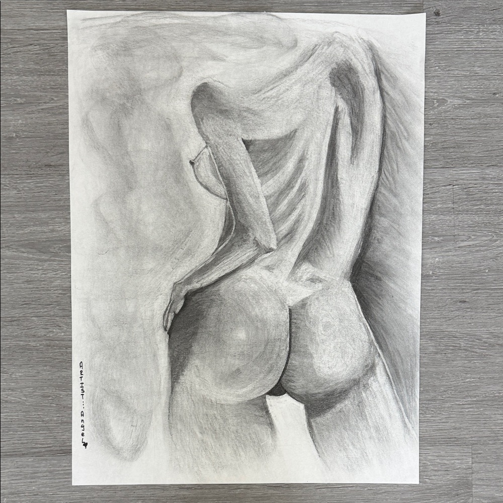 Abstract Gray Art Print